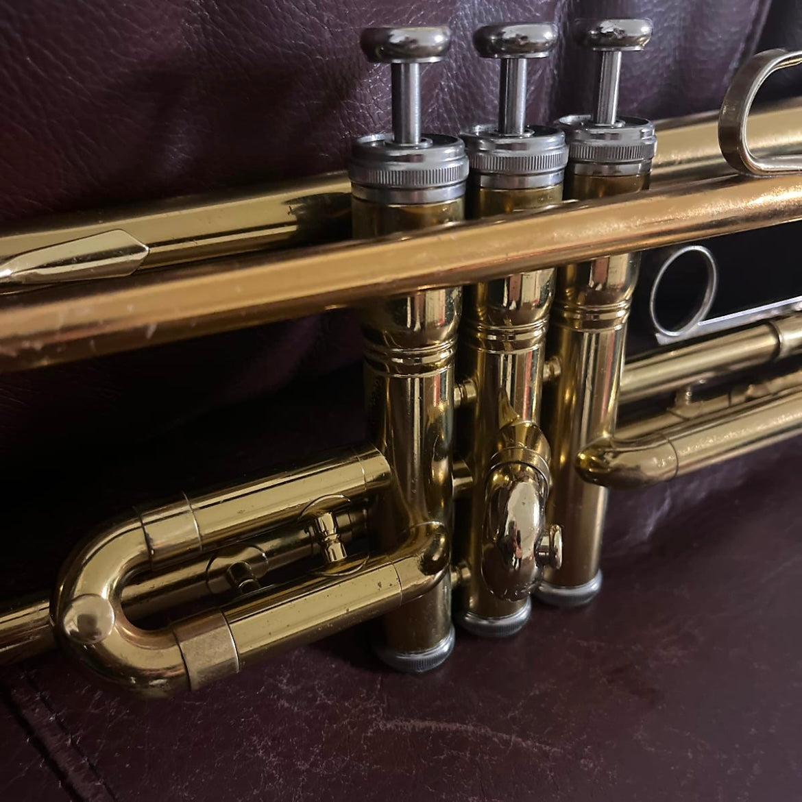 King 600 Bb Trumpet SN 6-635819