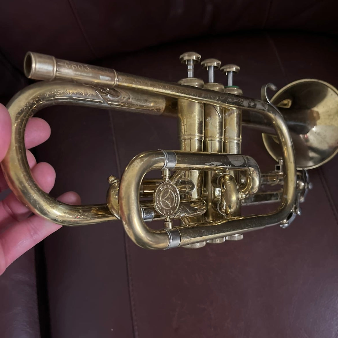 Holton Bb Cornet C-603 (Bb cornet) SN: 1004