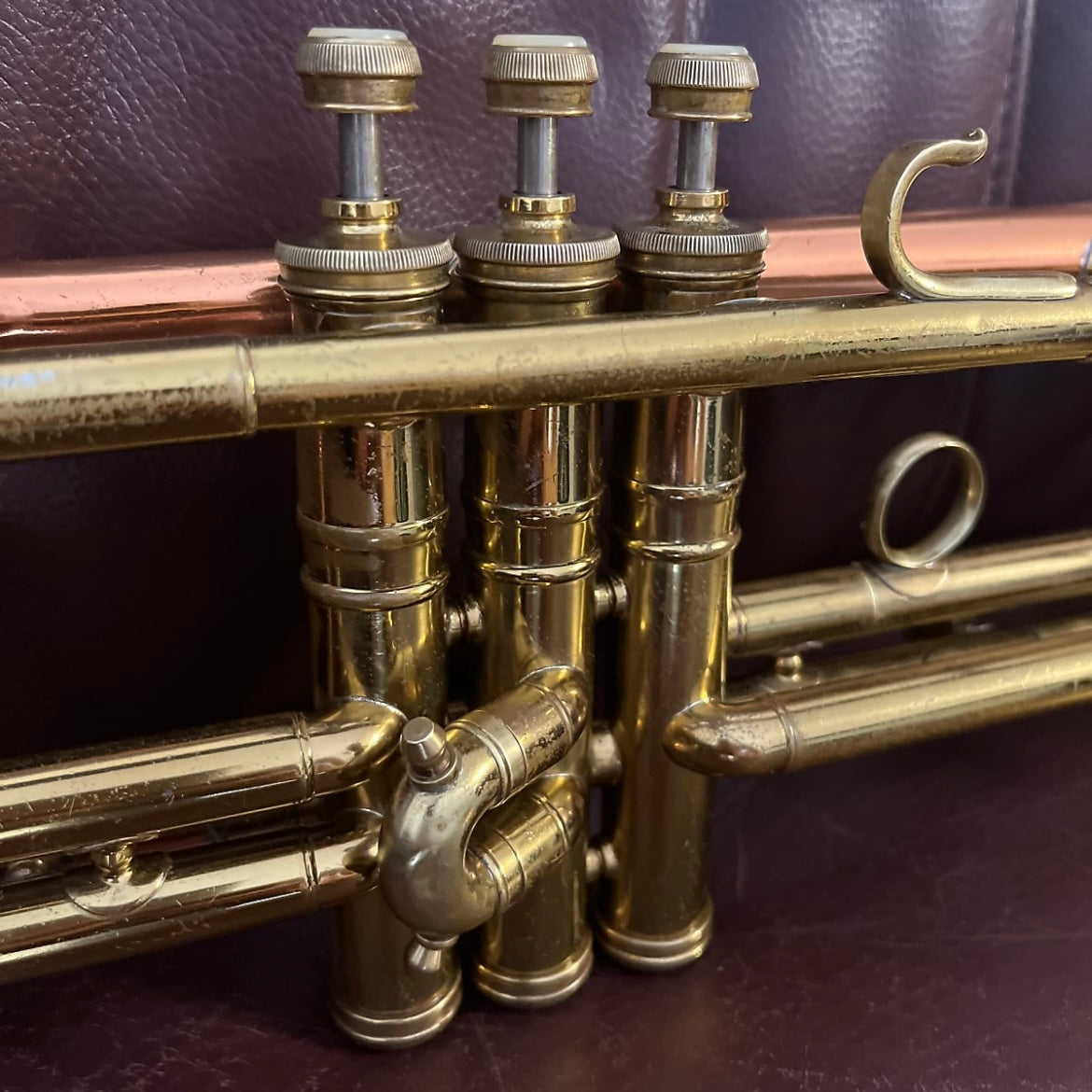 Conn 12B Bb Trumpet (1940) SN 330949 (Coprion - Copper Bell)