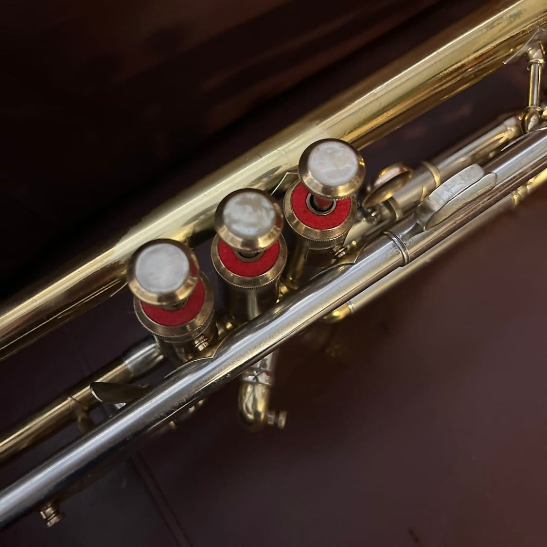 Buffet Crampon American Model (1966) Bb Trumpet SN 663508 (dual triggers)