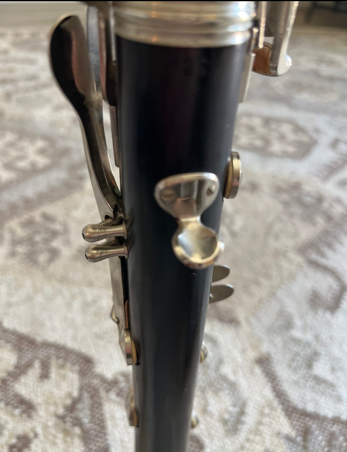 M Martin 14-K Bb Soprano Clarinet (Paris, France) SN 986 (wood)(intermediate)