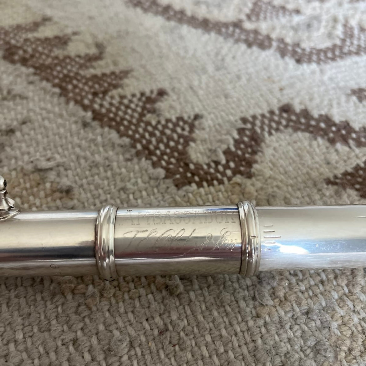 Olds Ambassador A-75 Flute (Silver plated)SN 67443 (new head cork)