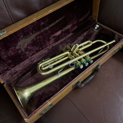 Olds Ambassador (1952) Bb Trumpet SN 72166 (new lacquer - gold tinted clear coat)