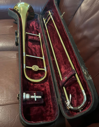 Buescher Custom Aristocrat (Model 414) Bb Tenor Trombone SN 351973