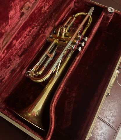 Getzen Super Deluxe Bb Trumpet SN (100% new gold lacquer)(Professional)