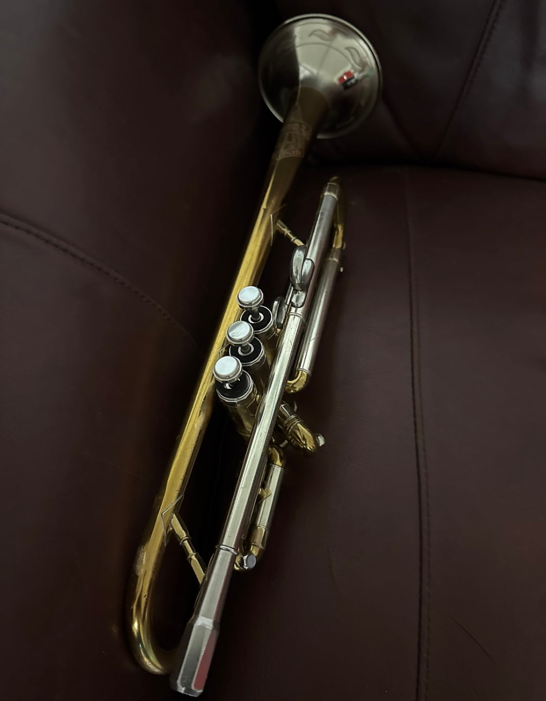 York Feathertouch (Master) Bb Trumpet (1947) SN 144032 (professional)(rare)(100% new clear lacquer)