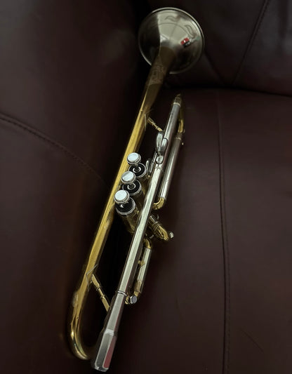 York Feathertouch (Master) Bb Trumpet (1947) SN 144032 (professional)(rare)(100% new clear lacquer)