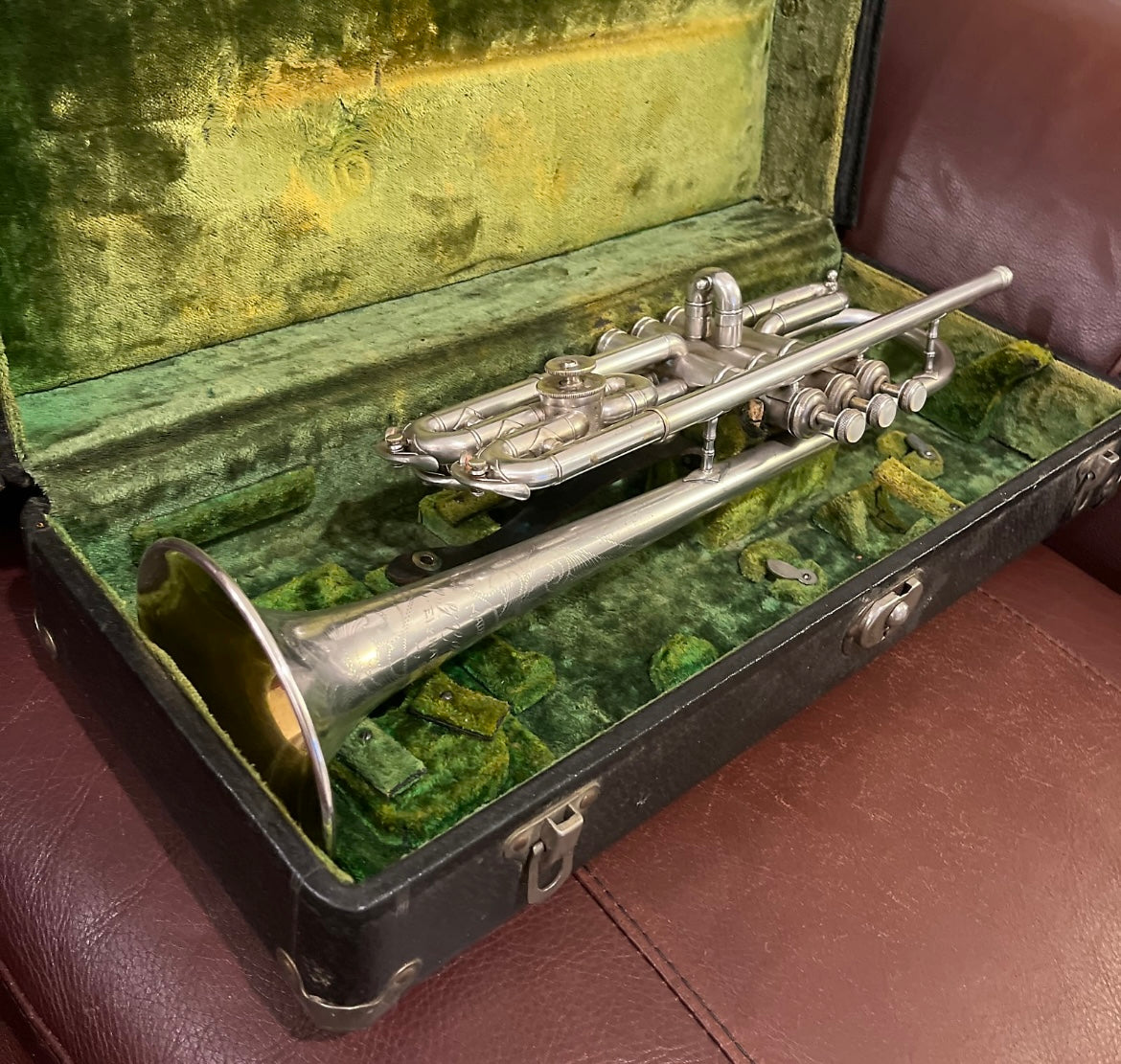 Conn 18B Duo Bore (Dual Bore) Bb and A Trumpet SN 229541 (rare) (1925)