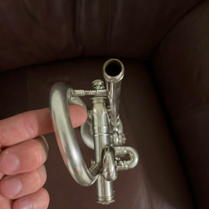 Conn 22B Bb and A Trumpet (1923) SN 190271 (silver plated) (professional)