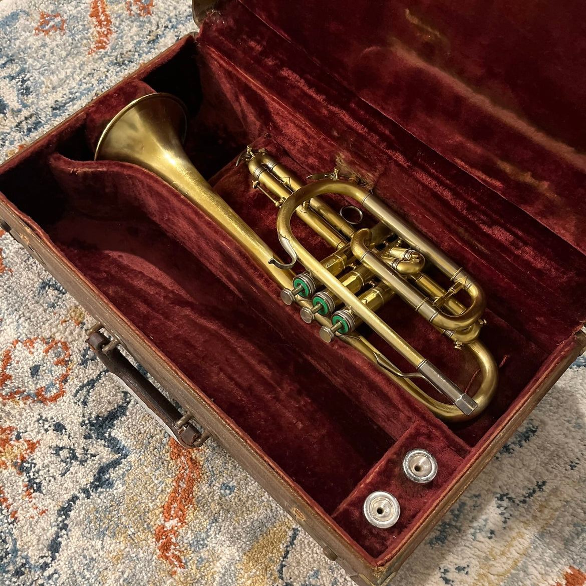 Rudy Muck Citation Bb Cornet (1940) SN 34809 (New lacquer at 100%)