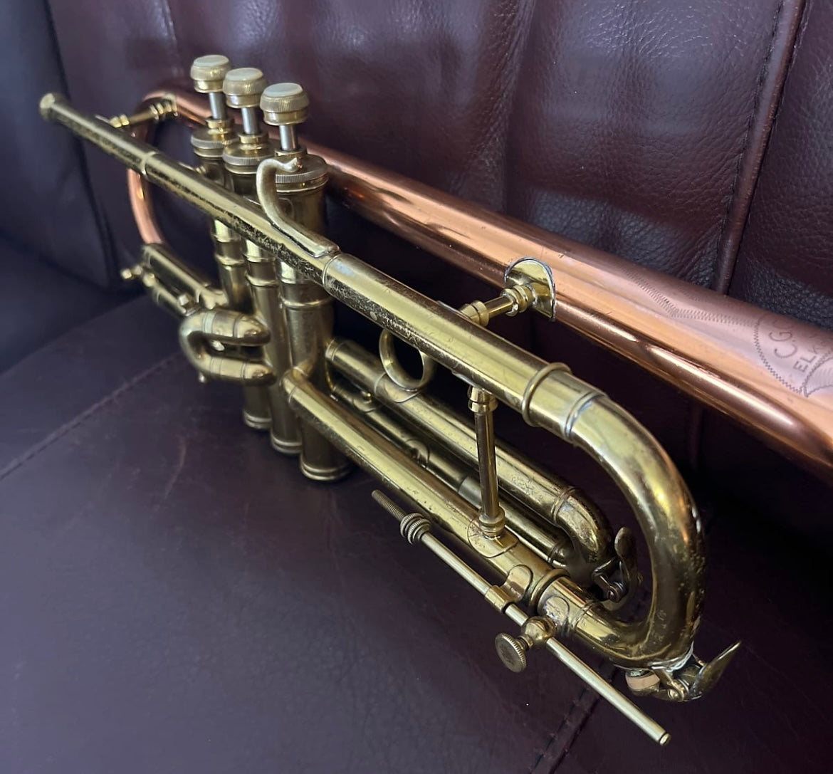 Conn 12B Bb Trumpet (1940) SN 330949 (Coprion - Copper Bell)