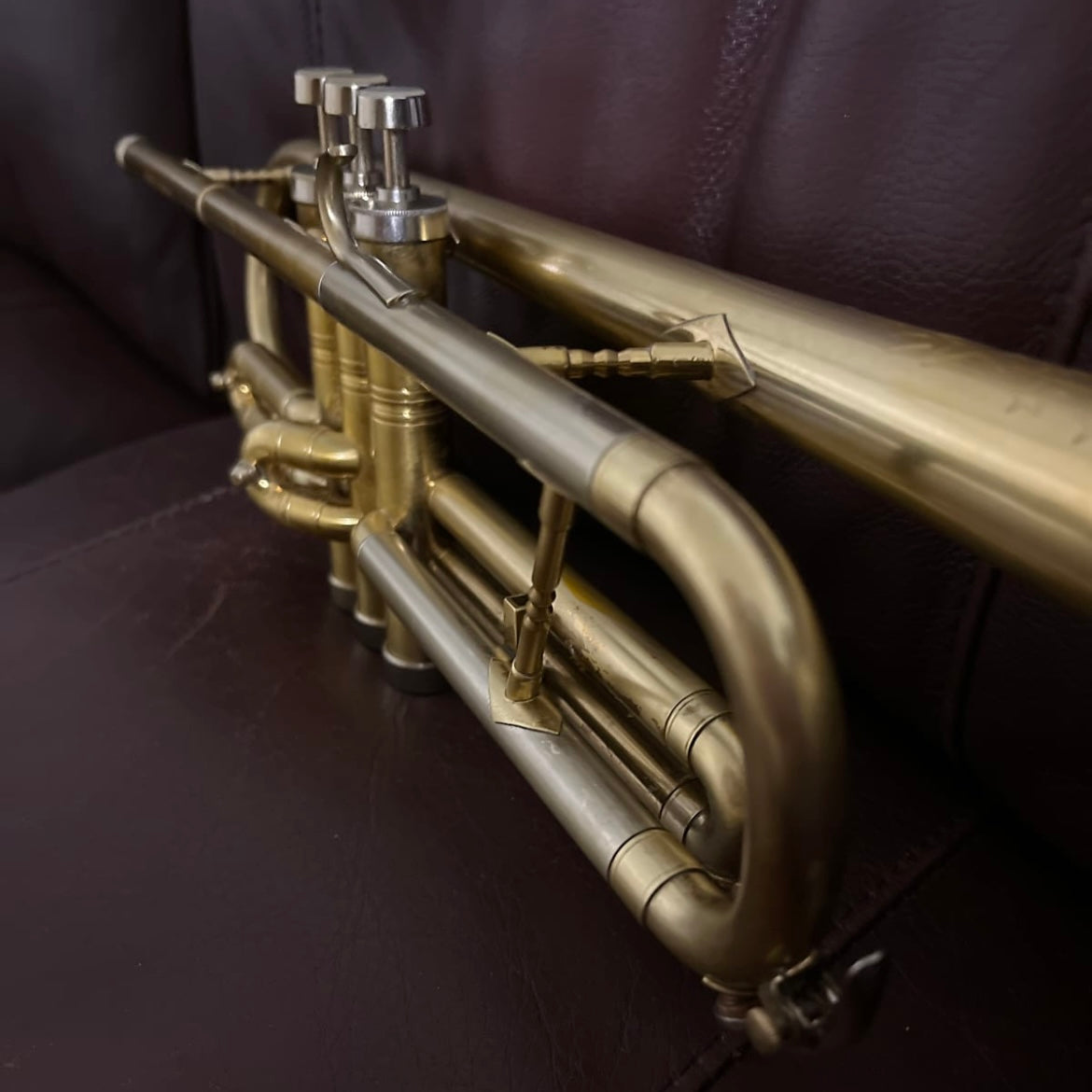 Conn 14B Director Bb Trumpet (1956) SN 640498 (new lacquer 100% - gold tint)