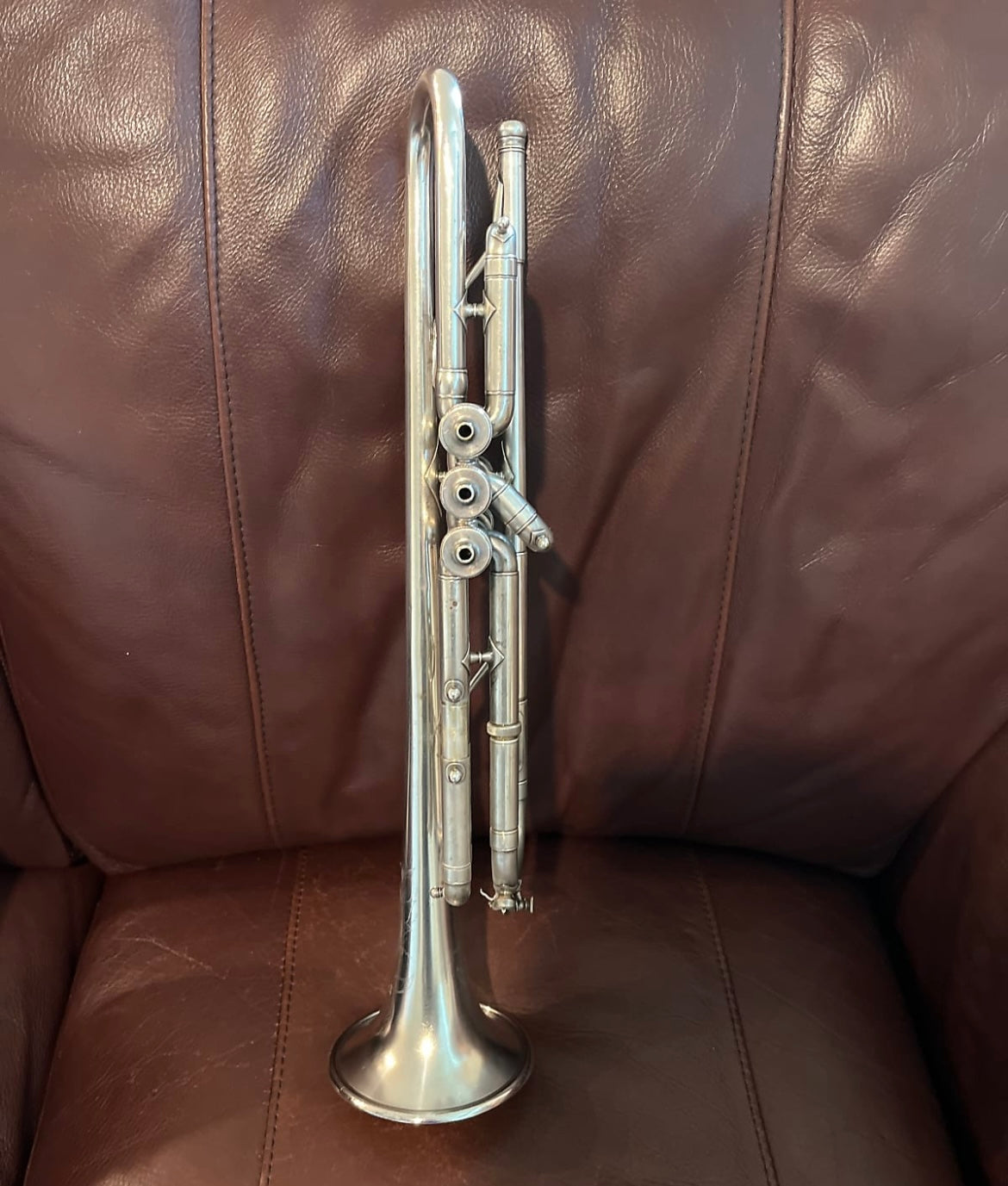 King Liberty Bb Trumpet SN 93699 (1927) (Silver plated)