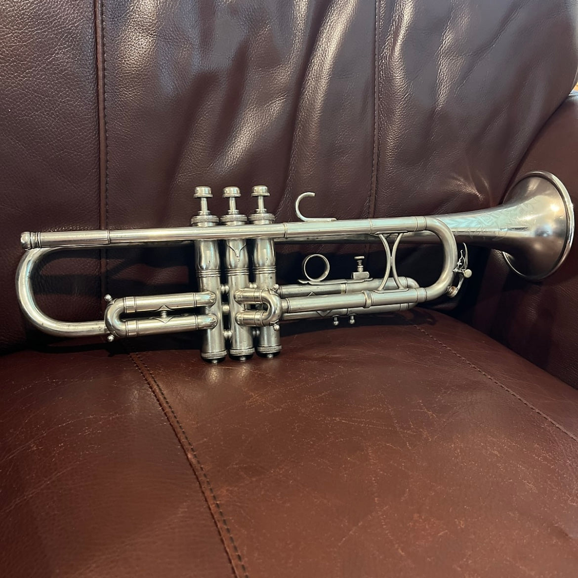 King Liberty Bb Trumpet SN 93699 (1927) (Silver plated)