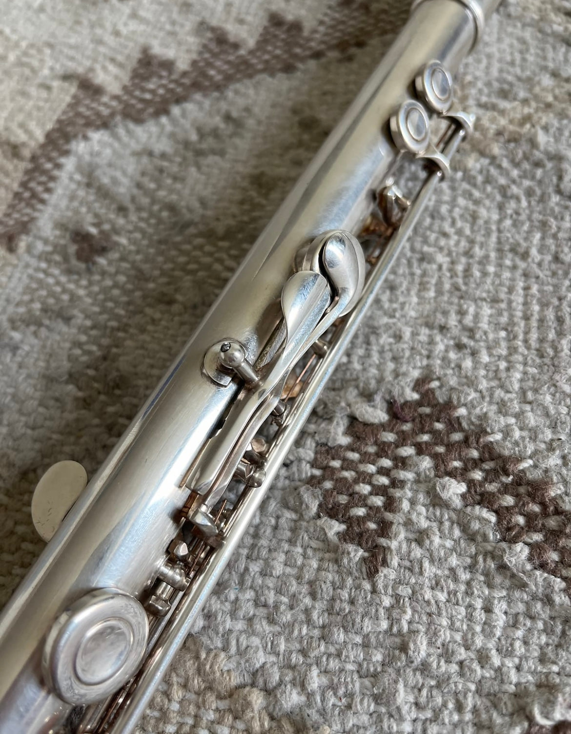 Olds Ambassador A-75 Flute (Silver plated)SN 67443 (new head cork)