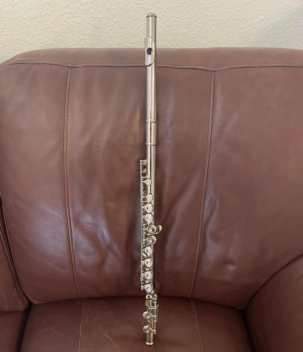 Olds Ambassador A-75 Flute (silver plated) SN 174032 (new head cork)