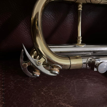 Conn Victor 80A Bb and A Cornet (1964) SN C87499 (professional) (rare) (nickel trim) (opera glass micro tuner)