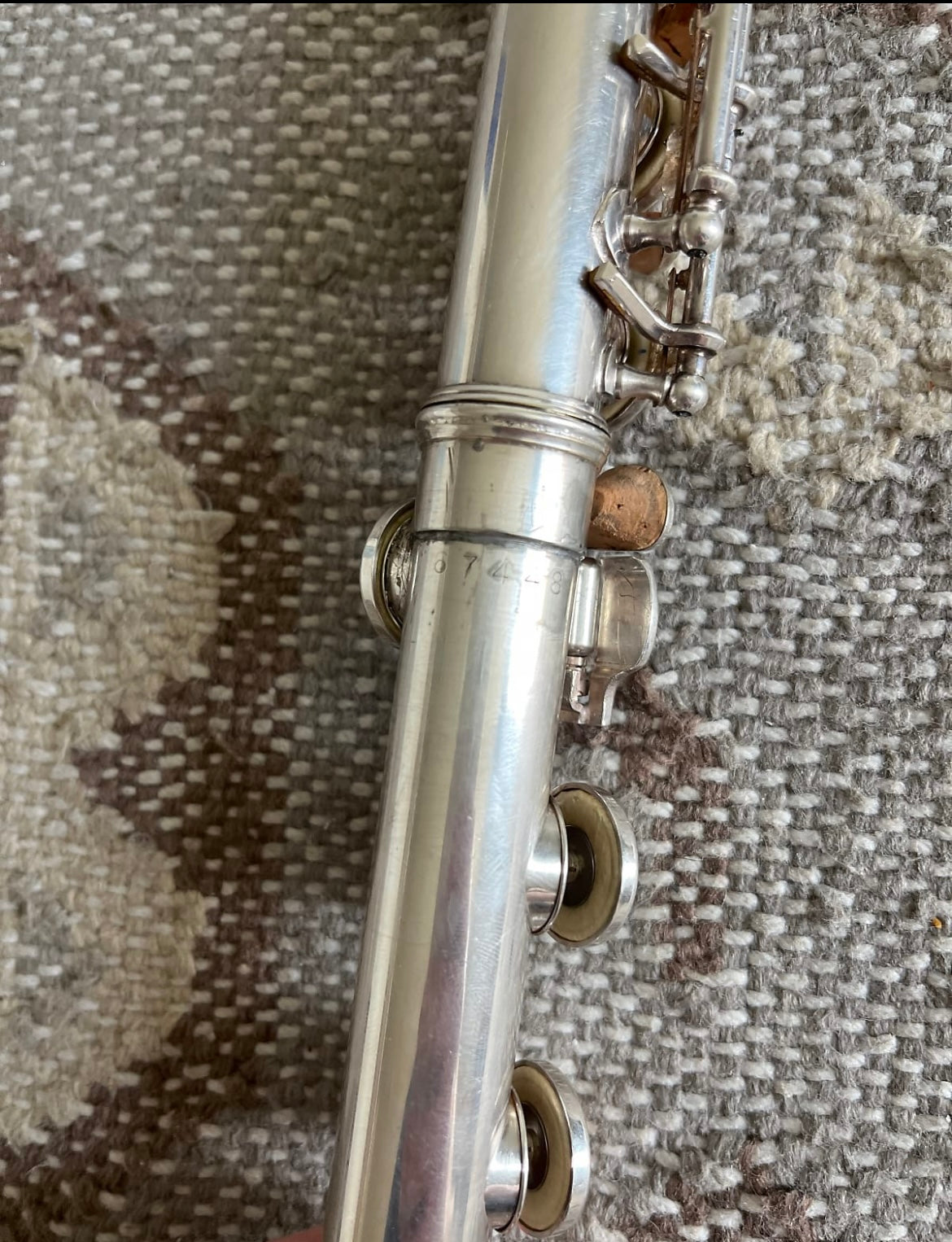 Olds Ambassador A-75 Flute (Silver plated)SN 67443 (new head cork)