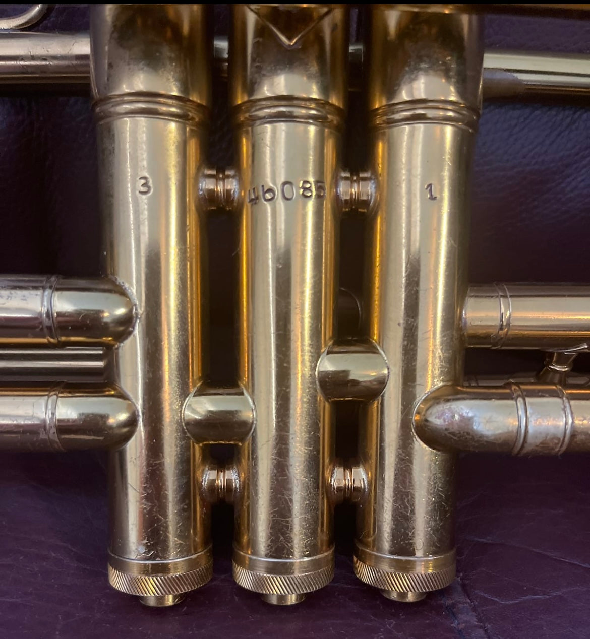 King/American Standard Model 200 Bb and A trumpet (1945) SN 46085