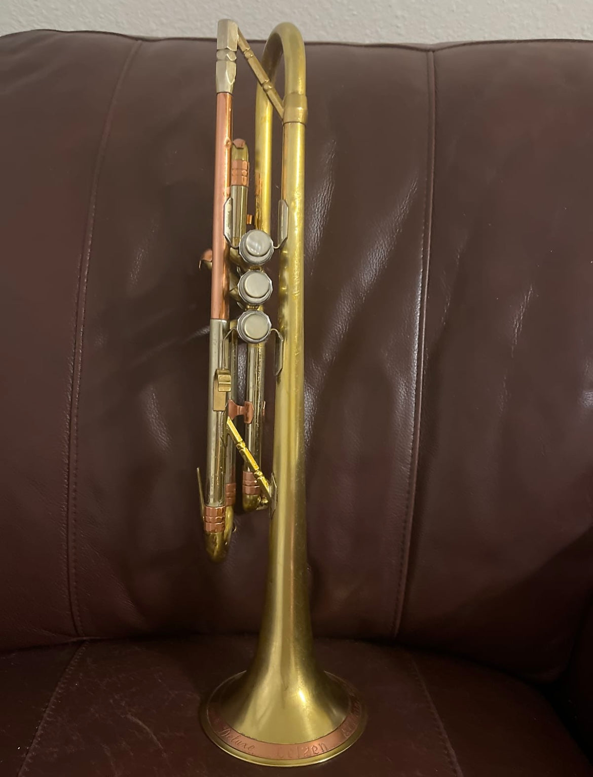 Getzen Super Deluxe Bb Trumpet (1957) SN 78838 (100% lacquer - gold tint)(professional)