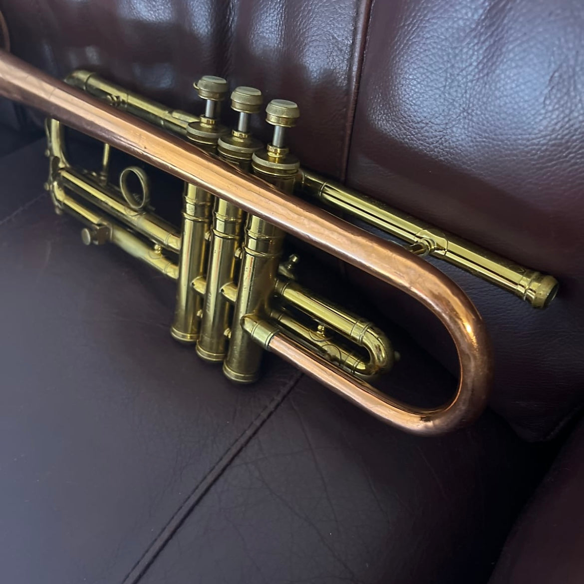 Conn 12B Bb Trumpet (1940) SN 330949 (Coprion - Copper Bell)