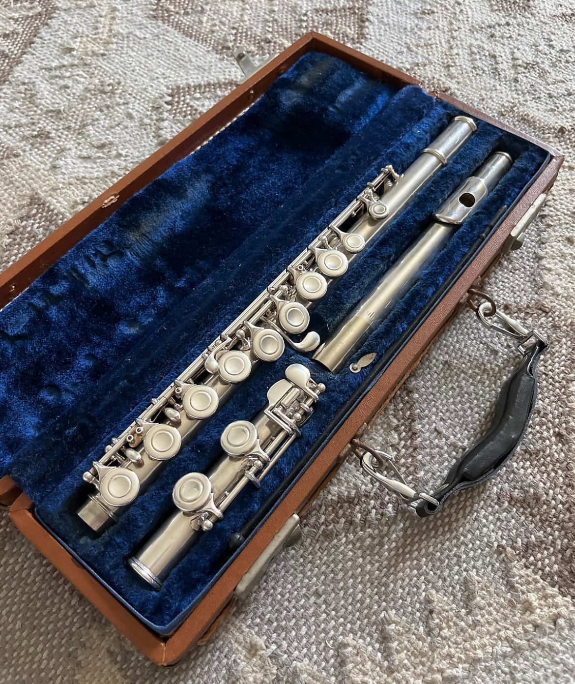 Olds Ambassador A-75 Flute (Silver plated)SN 67443 (new head cork)