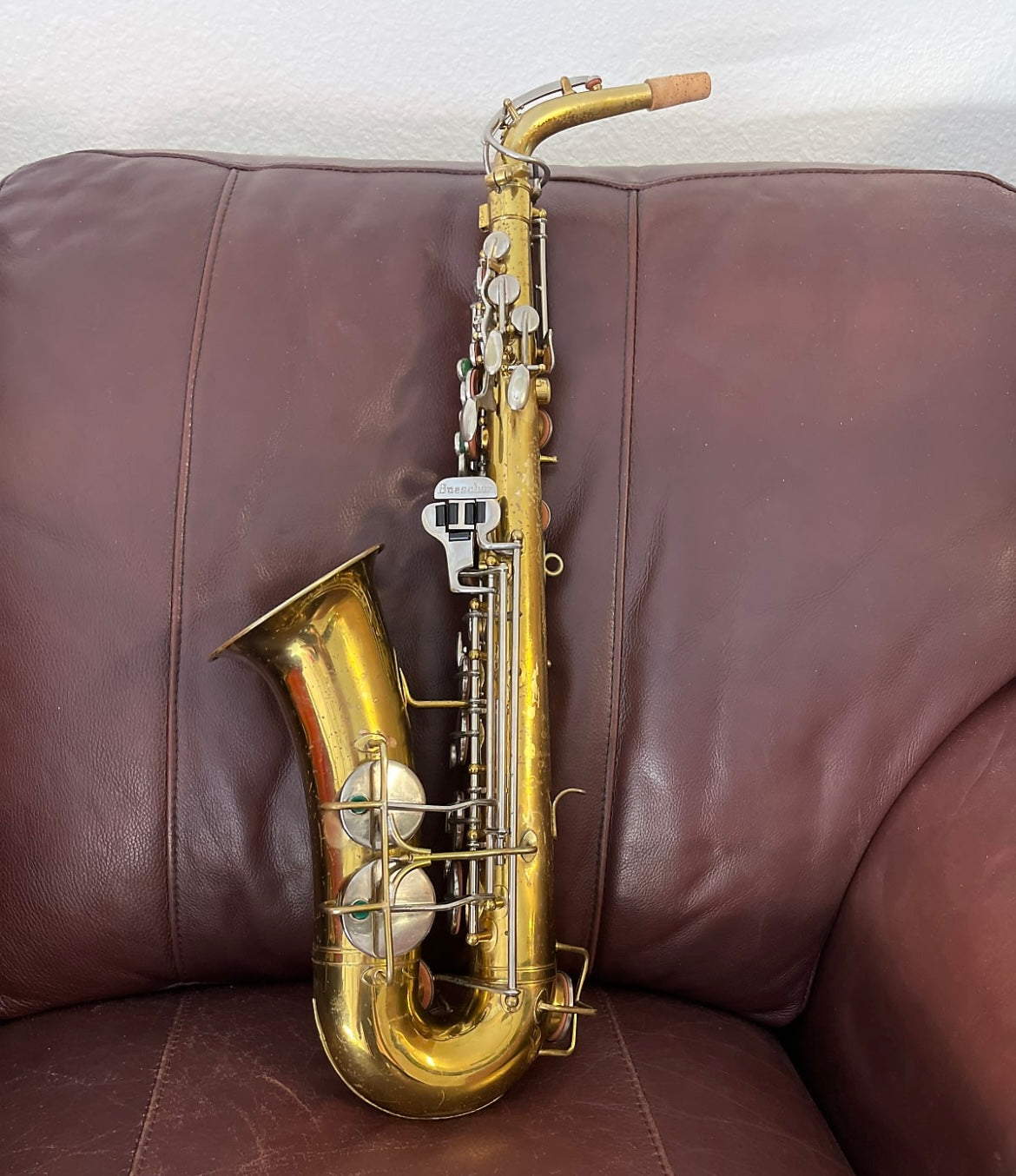 Buescher Aristocrat Eb Alto Saxophone (1960s) SN 331921 (new pads - overhauled)(no dents)(pre-Selmer)