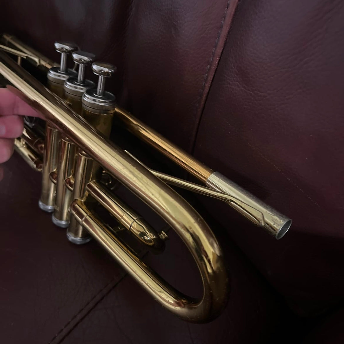 King 600 Bb Trumpet SN 6-635819