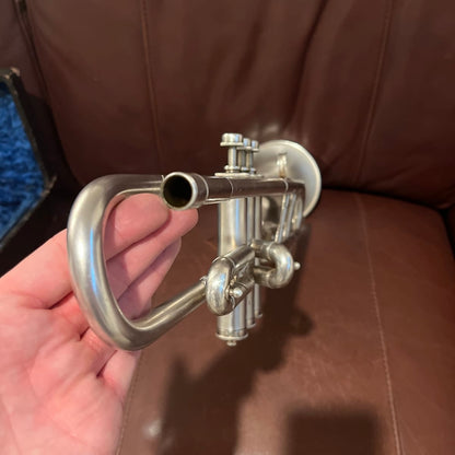 Reynolds Regent (Ohio Band Instruments) (1940s) Bb Trumpet SN 13498 (silver) (rare)