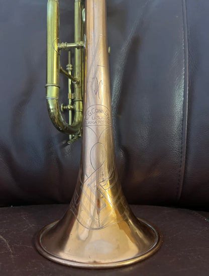 Conn 12B Bb Trumpet (1940) SN 330949 (Coprion - Copper Bell)