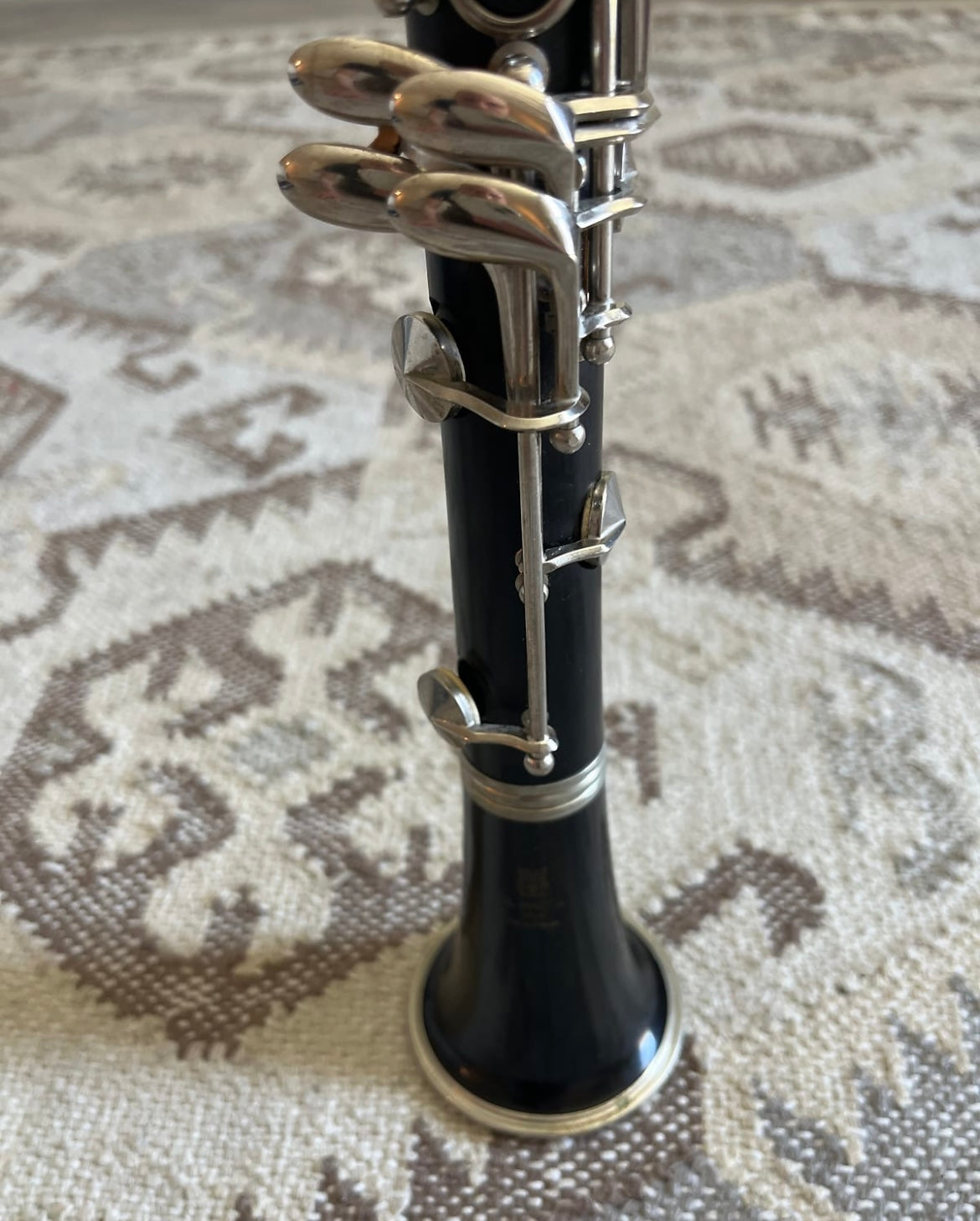 M Martin 14-K Bb Soprano Clarinet (Paris, France) SN 986 (wood)(intermediate)