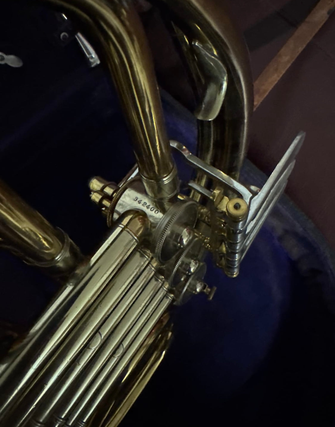 Conn 4D F/Eb Single French Horn (1942) (CG Conn LTD) SN 342400