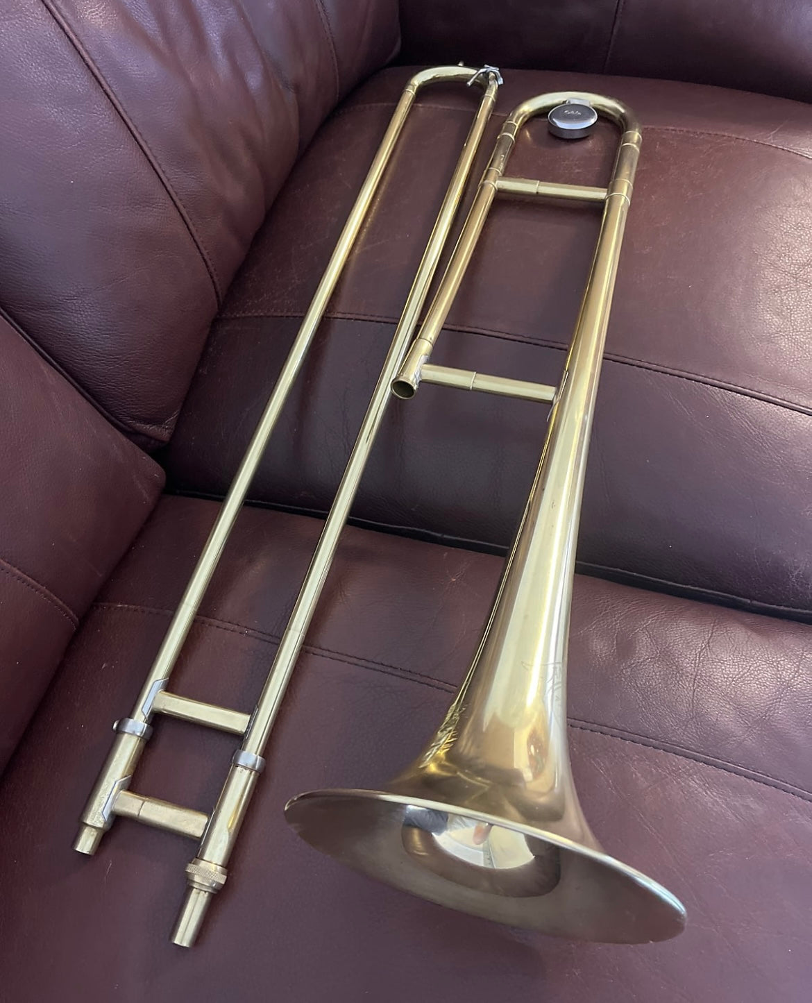 Olds Ambassador A-15 Bb Tenor Trombone (1949) (Los Angeles) SN 31531 (rare) (new lacquer - clear coat)