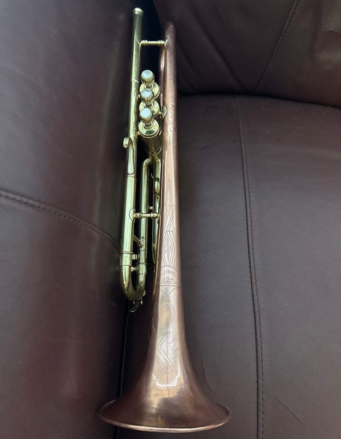 Conn 12B Bb Trumpet (1941) SN 344001 (100% new clear lacquer) (Professional)