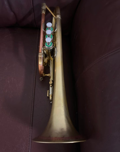 Getzen Super Deluxe Bb Cornet (1958) SN 100583 (rare third slide configuration)