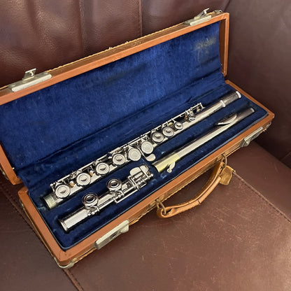 Olds Ambassador A-75 Flute (silver plated) SN 174032 (new head cork)