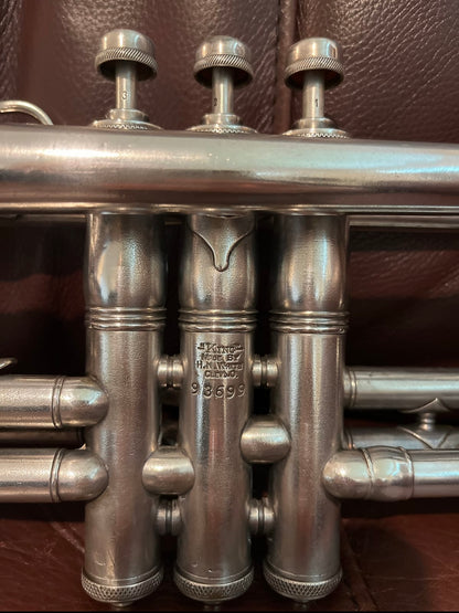 King Liberty Bb Trumpet SN 93699 (1927) (Silver plated)