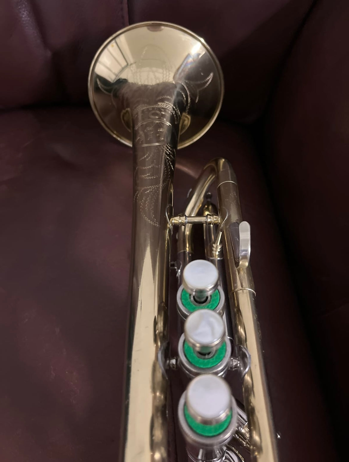 Conn Victor 80A Bb and A Cornet (1964) SN C87499 (professional) (rare) (nickel trim) (opera glass micro tuner)