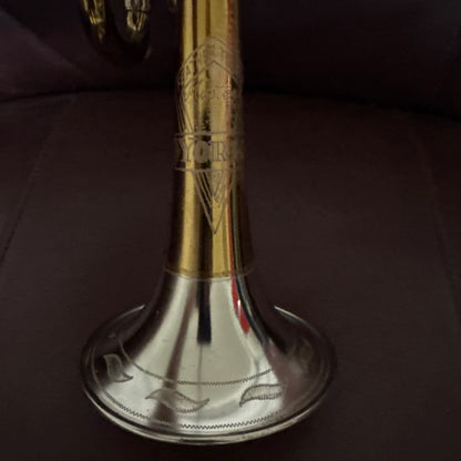 York Feathertouch (Master) Bb Trumpet (1947) SN 144032 (professional)(rare)(100% new clear lacquer)