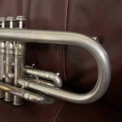 King Master Model Bb cornet (1961) SN 367858 (silver plated) (gold wash bell)(professional)