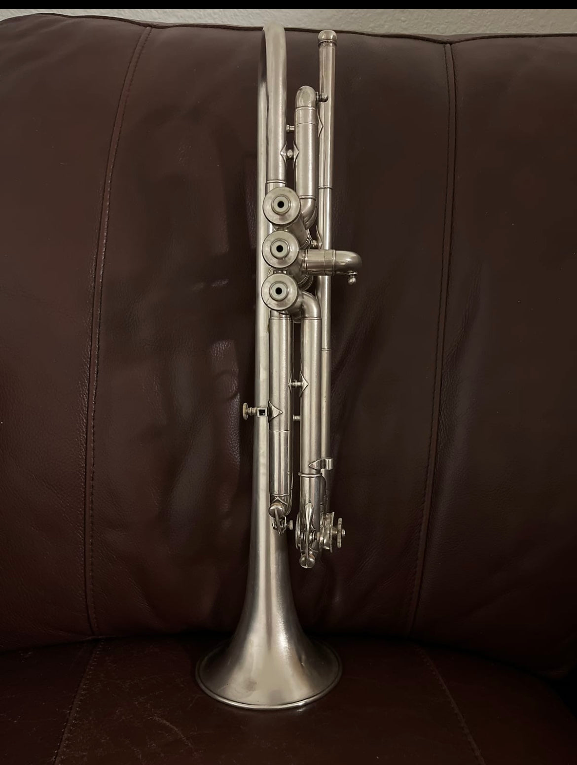 Conn 22B Bb and A Trumpet (1923) SN 190271 (silver plated) (professional)