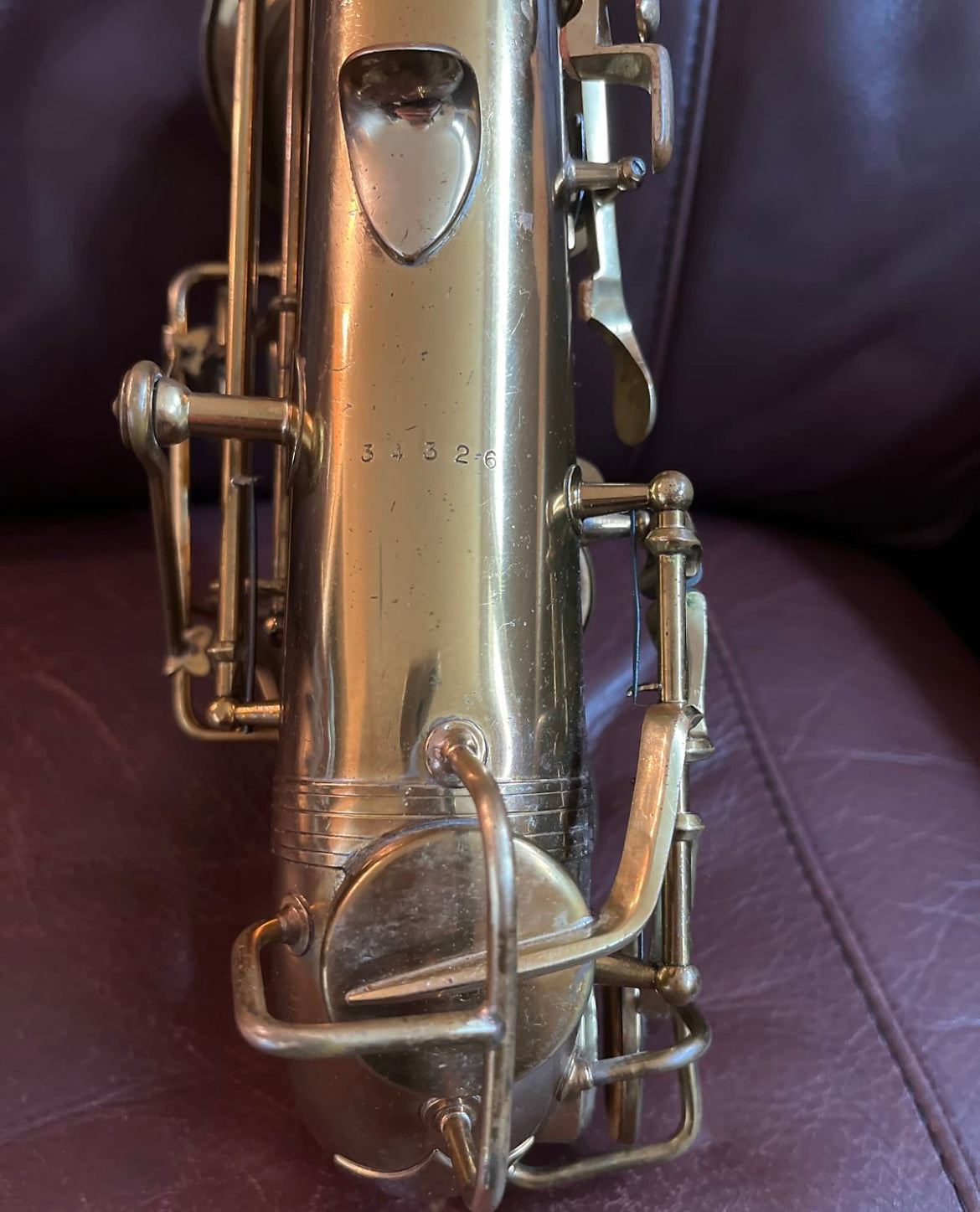 Martin Indiana Eb Alto Saxophone (1948) SN 34326