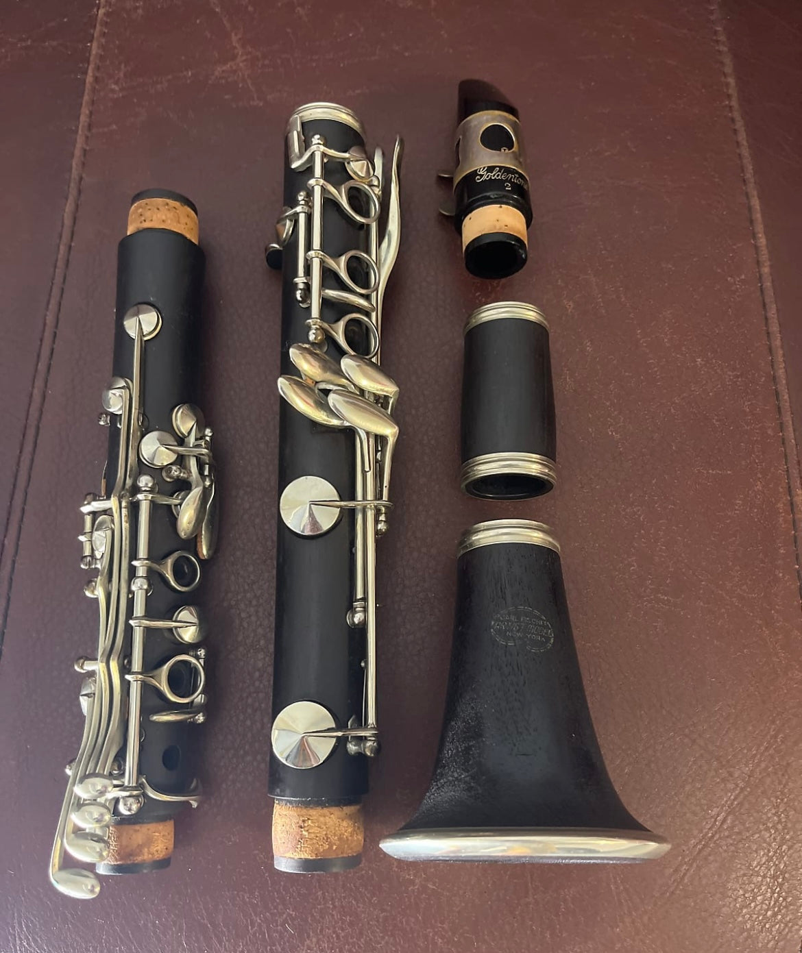 Carl Fischer Bb Artist Clarinet SN 965 (Grenadilla wood) (New York)