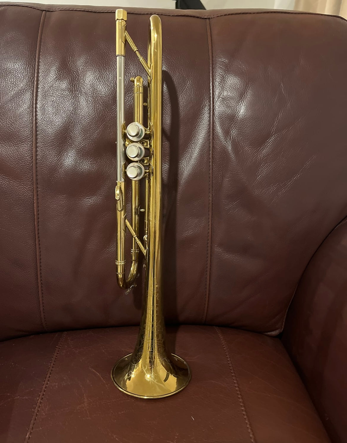 Reynolds 50B Bb Trumpet (rare)(1946) (ML bore) SN 8280 (professional)