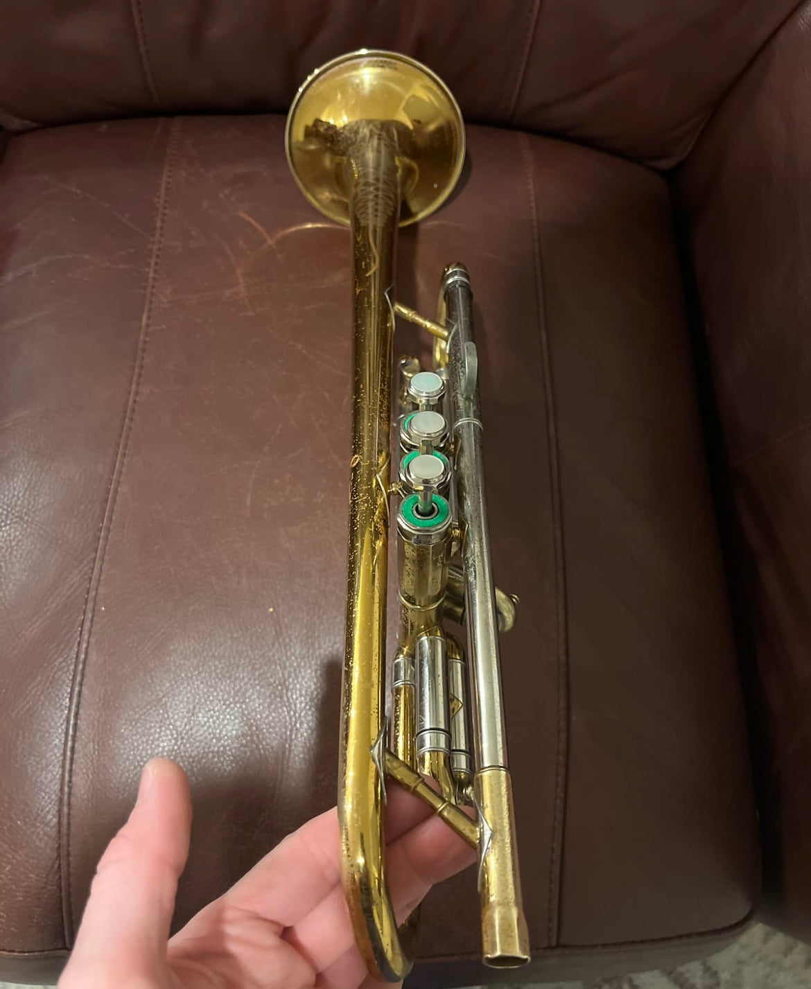 York Super Custom Bb Trumpet SN 208256