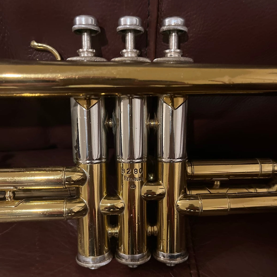 Reynolds 50B Bb Trumpet (rare)(1946) (ML bore) SN 8280 (professional)