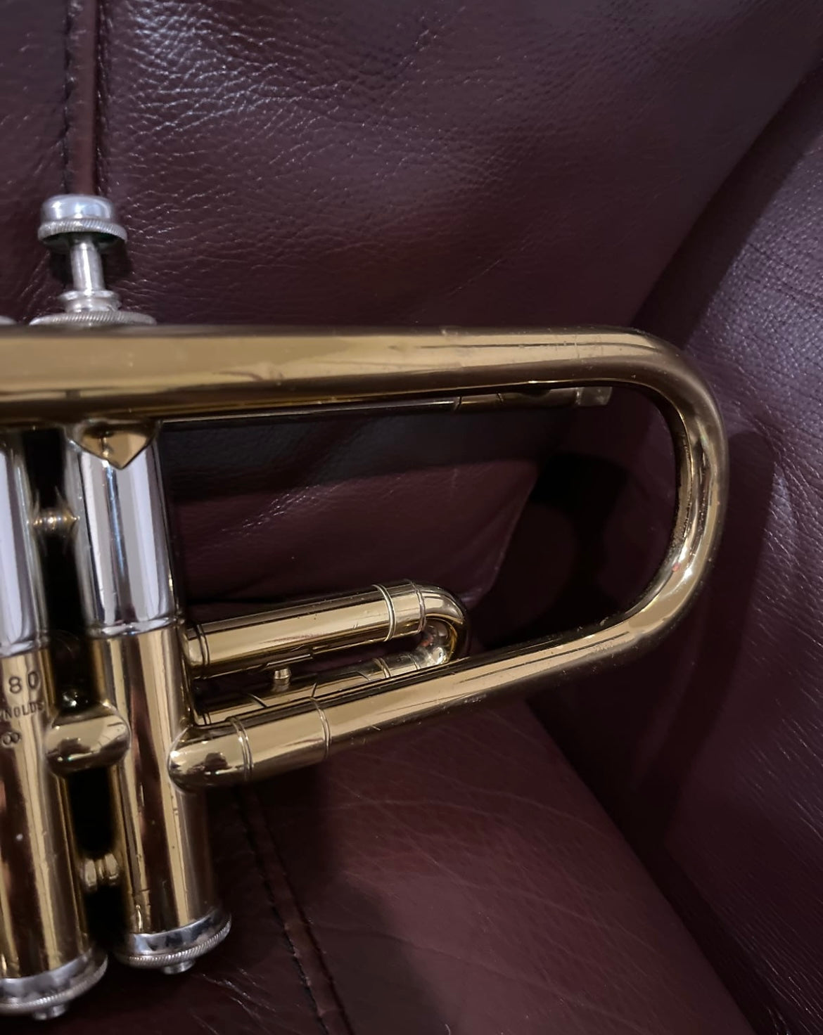 Reynolds 50B Bb Trumpet (rare)(1946) (ML bore) SN 8280 (professional)