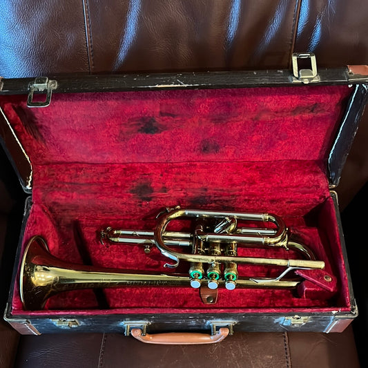 Reynolds Medalist Bb cornet (1963) (Model CR-58) SN 111455