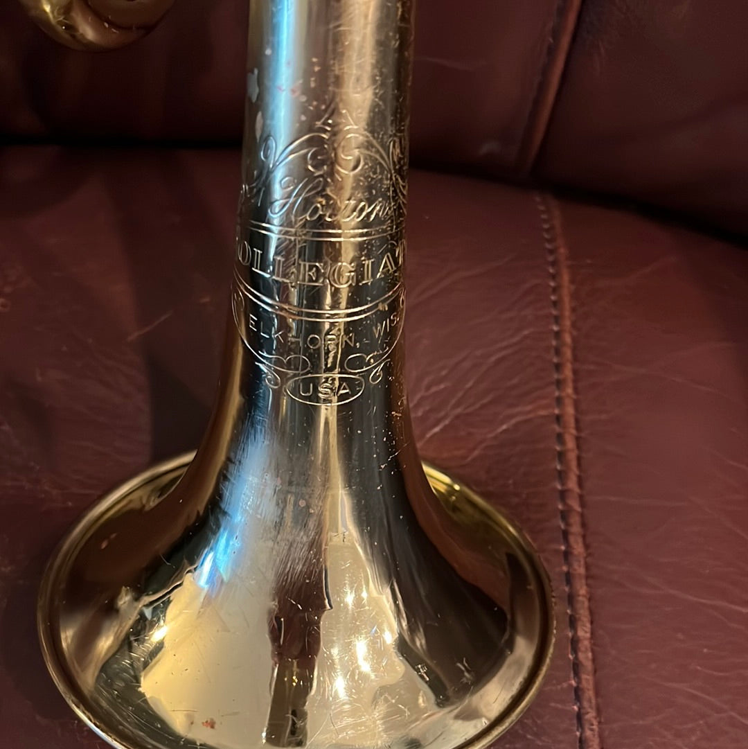 Holton Collegiate Bb trumpet SN 428485.