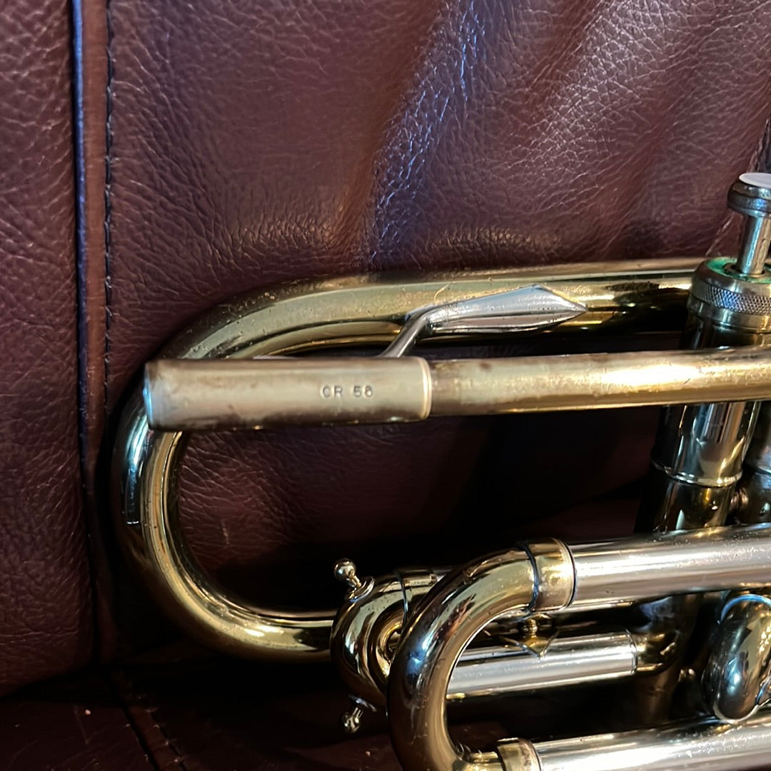 Reynolds Medalist Bb cornet (1963) (Model CR-58) SN 111455